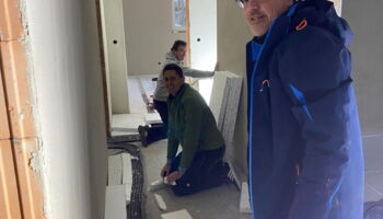 Dämmung unter Estrich in Eigenleistung