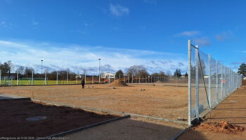 Ballfangzäune ab 13.01.