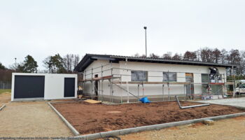 Fertigstellung Außenputz